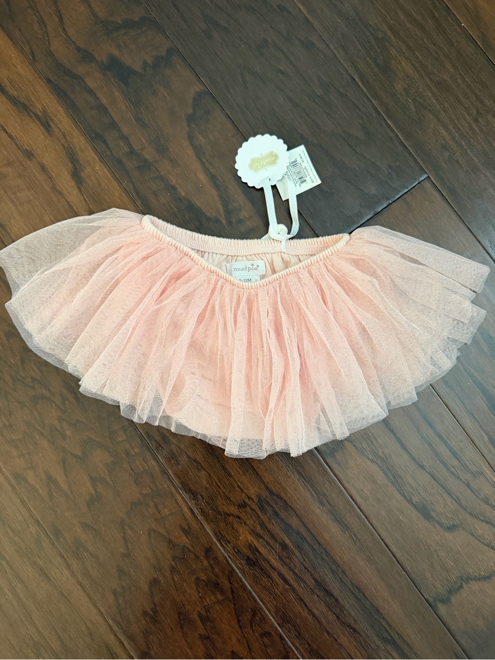Mud Pie Pink Tulle Baby Tutu Skirt